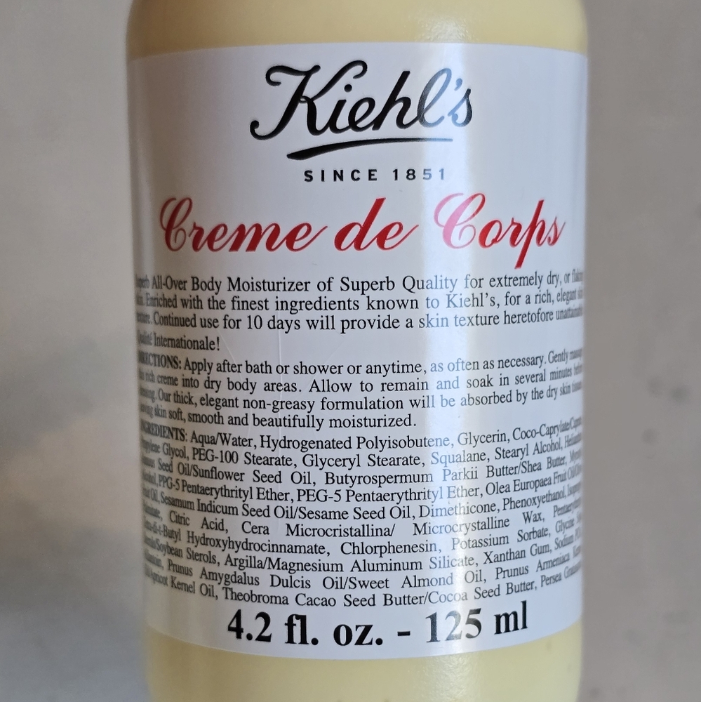 NEW Sealed. Crème de Corps Refillable Hydrating Body Lotion with Squalane